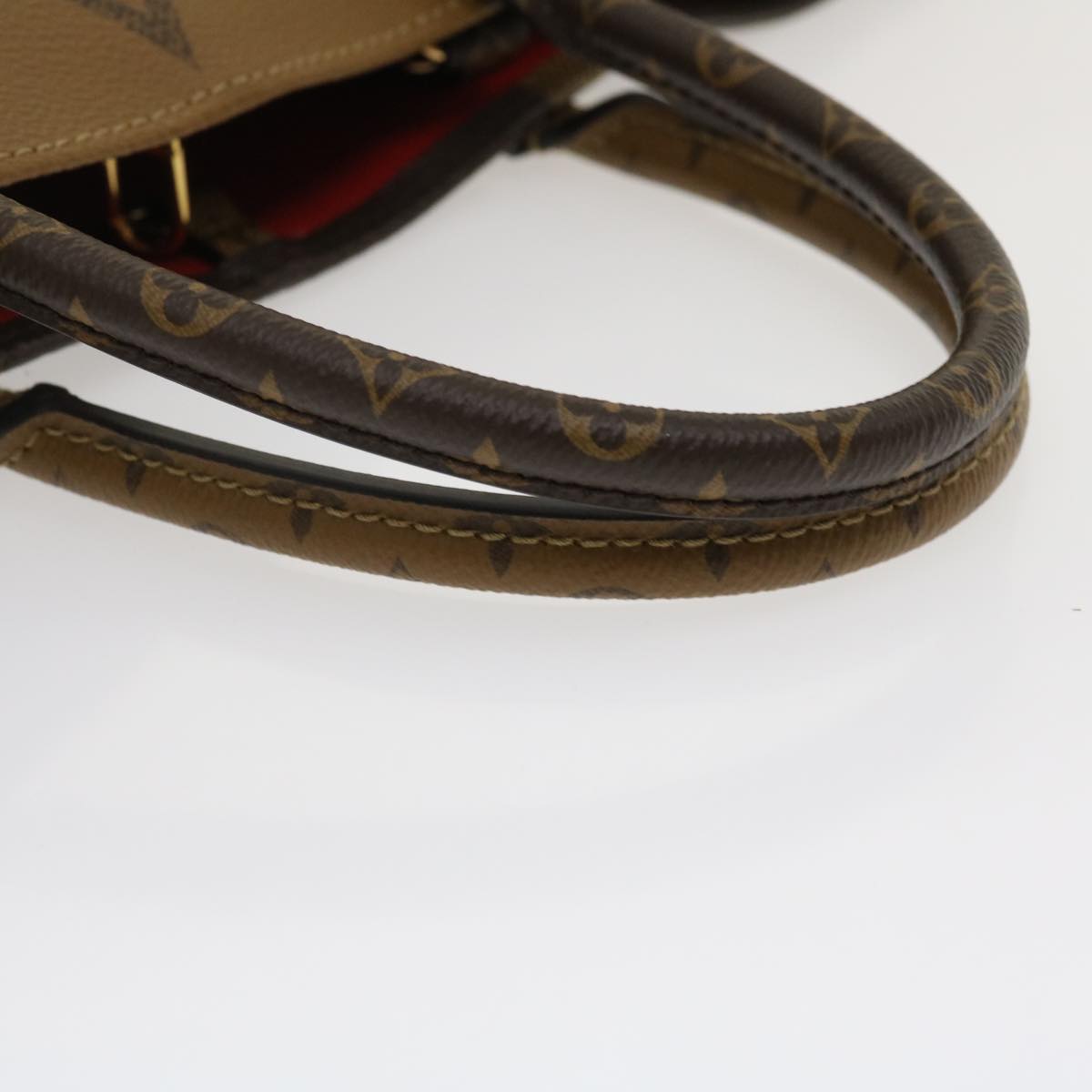 LOUIS VUITTON Monogram Reverse Giant On The go GM Tote Bag M45320 Auth ai595S