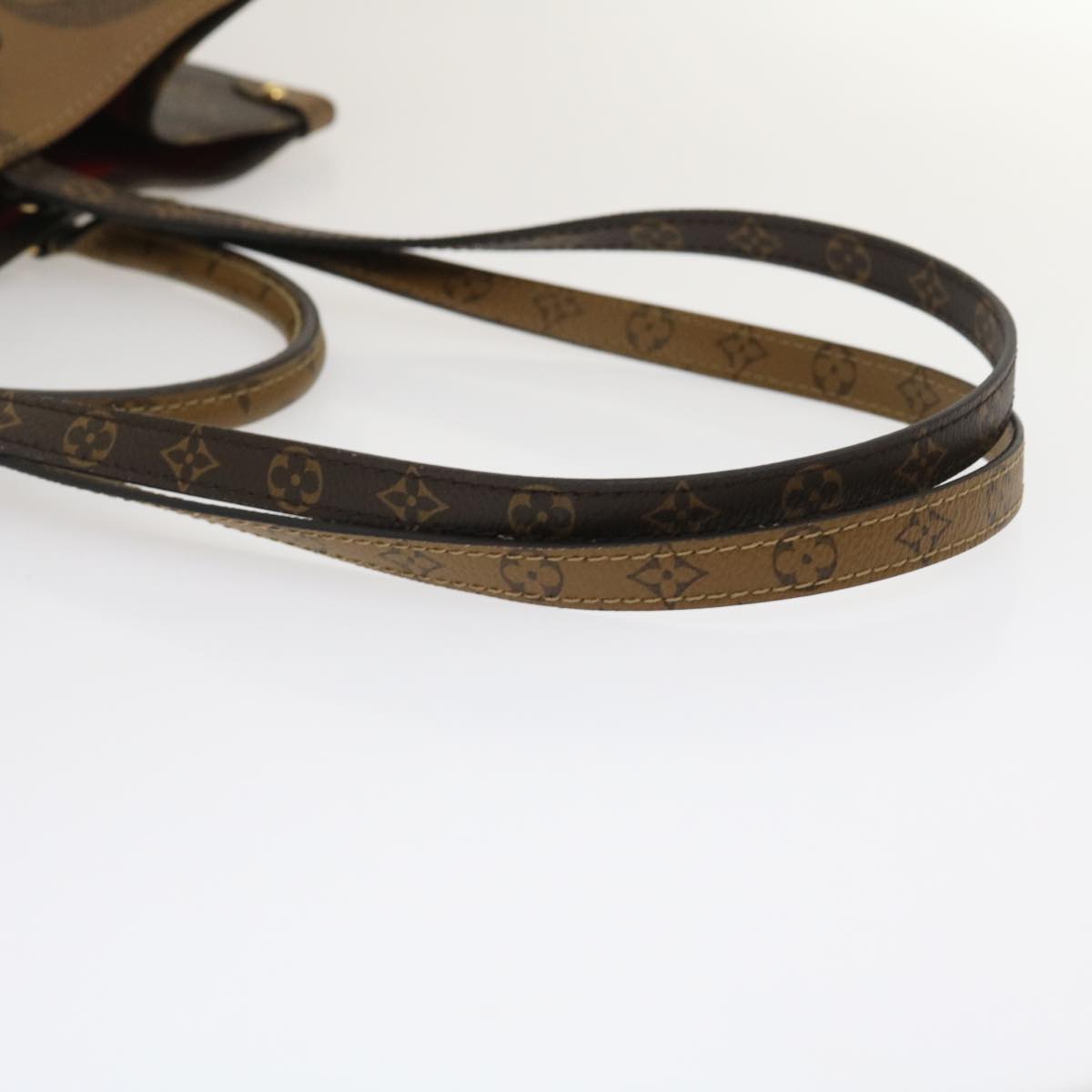 LOUIS VUITTON Monogram Reverse Giant On The go GM Tote Bag M45320 Auth ai595S
