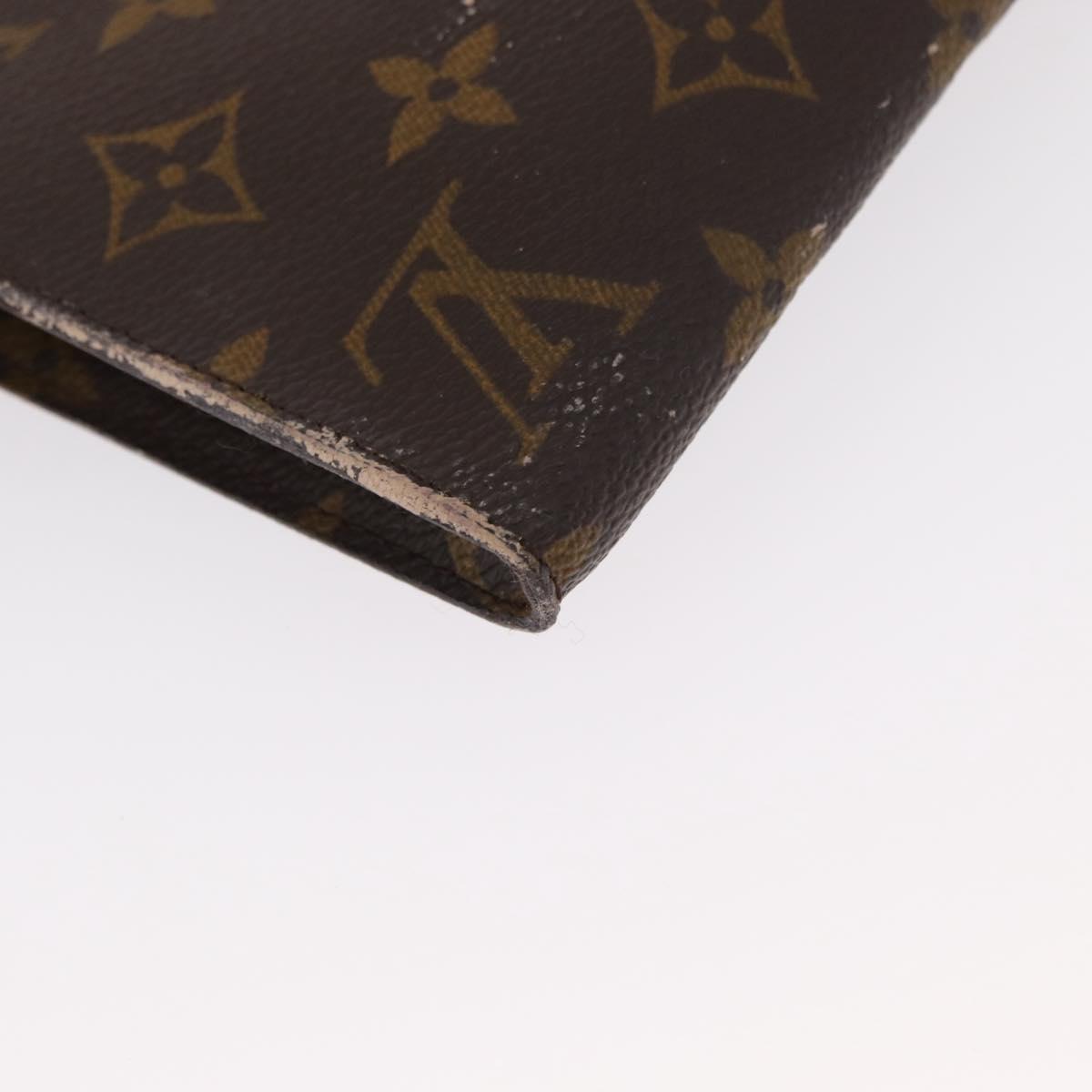 LOUIS VUITTON Monogram Bucket GM Accessory Pouch LV Auth ka002