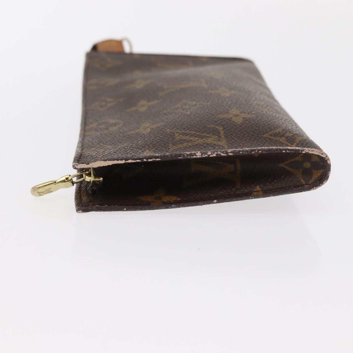 LOUIS VUITTON Monogram Bucket GM Accessory Pouch LV Auth ka002