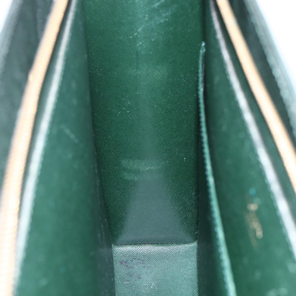 LOUIS VUITTON Taiga Porte Documents Rozan Bag Epicea M30054 LV Auth ka008