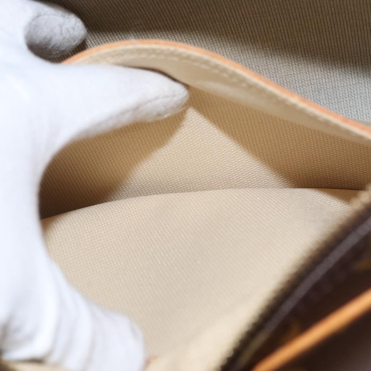 LOUIS VUITTON Monogram Reporter PM Shoulder Bag M45254 LV Auth ka011