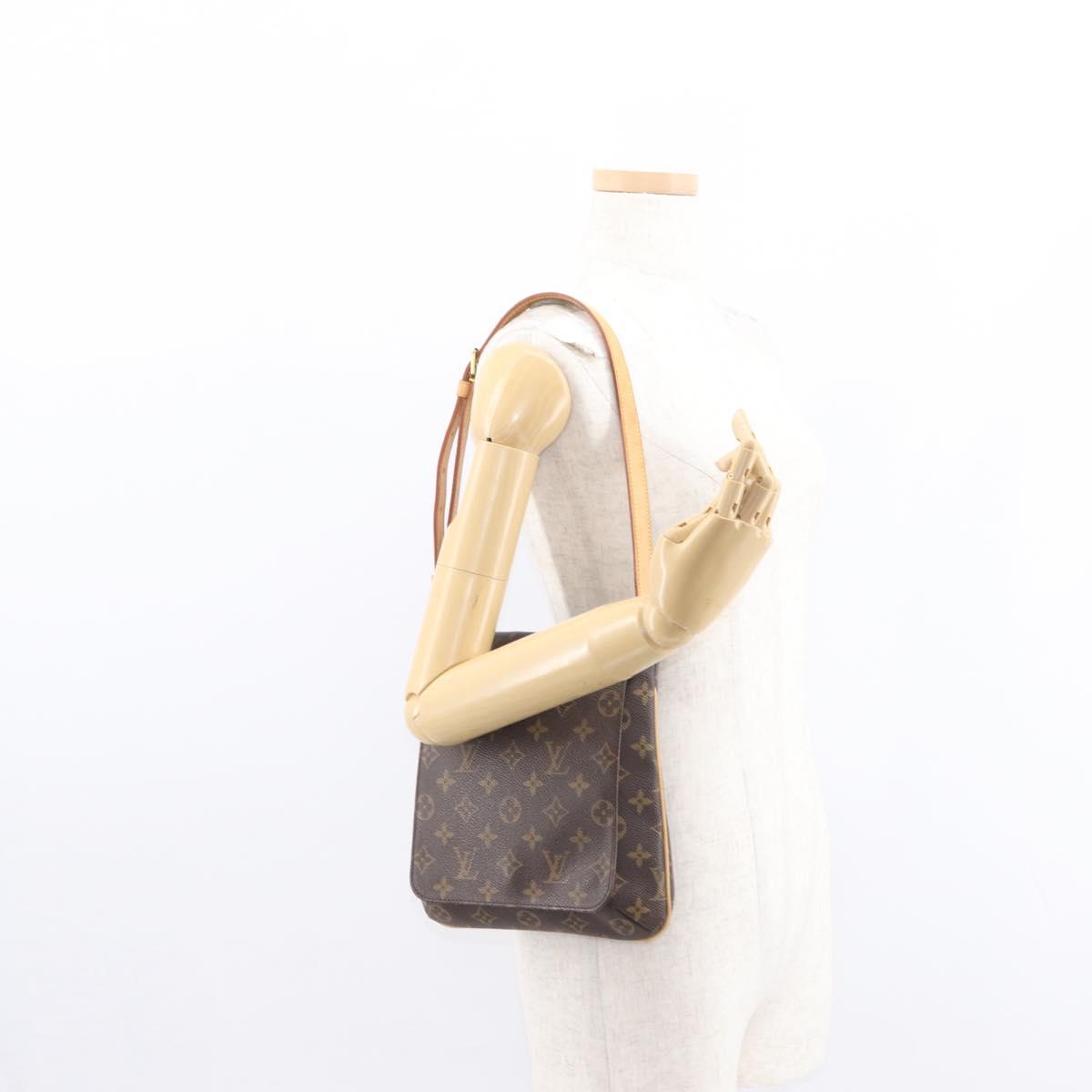 LOUIS VUITTON Monogram Musette Salsa Short Shoulder Bag M51258 LV Auth ka021V