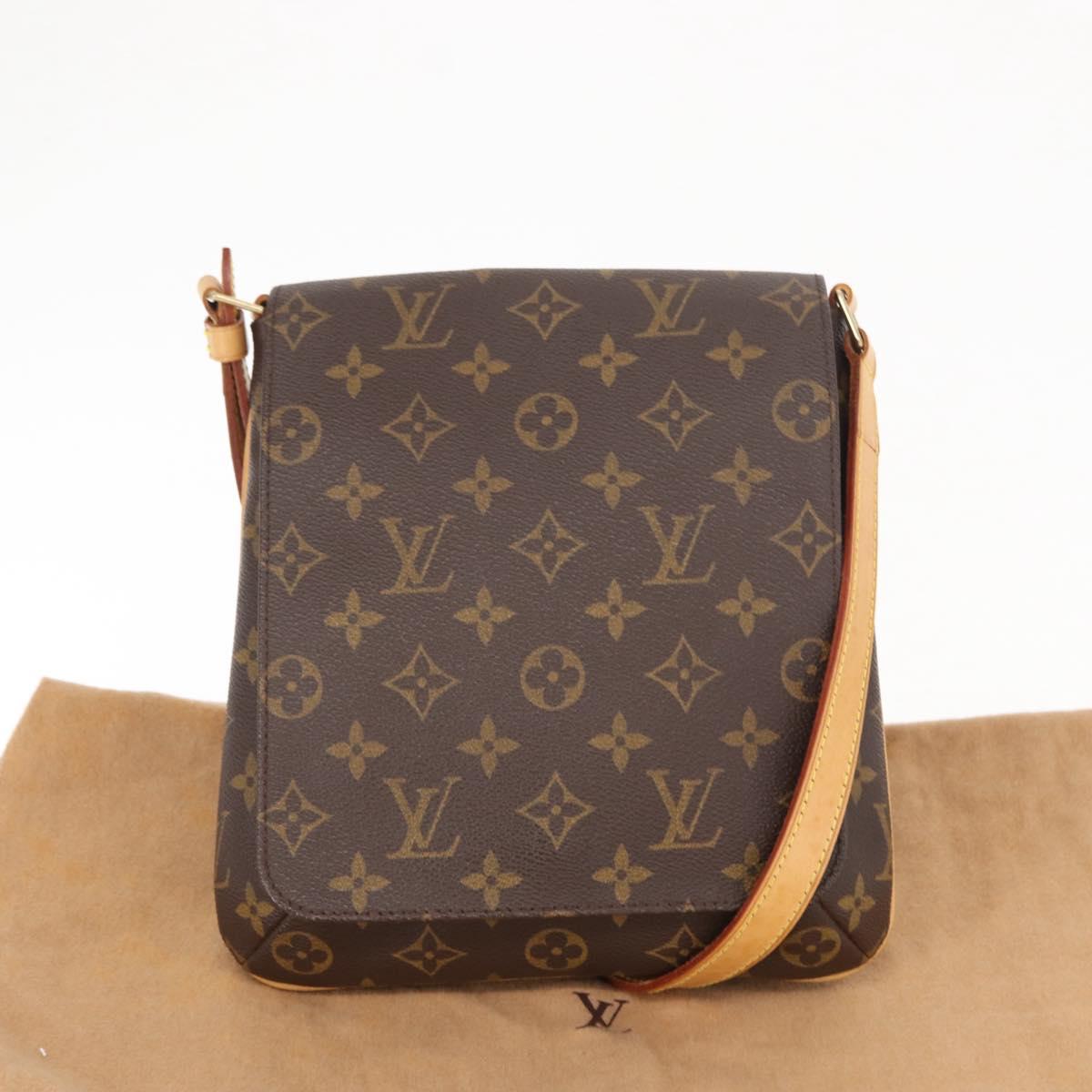 LOUIS VUITTON Monogram Musette Salsa Short Shoulder Bag M51258 LV Auth ka021