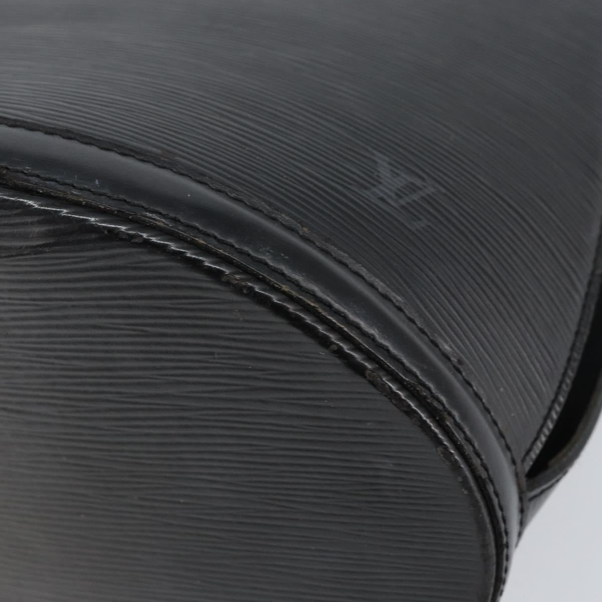 LOUIS VUITTON Epi Cluny Shoulder Bag Black M52252 LV Auth ka026