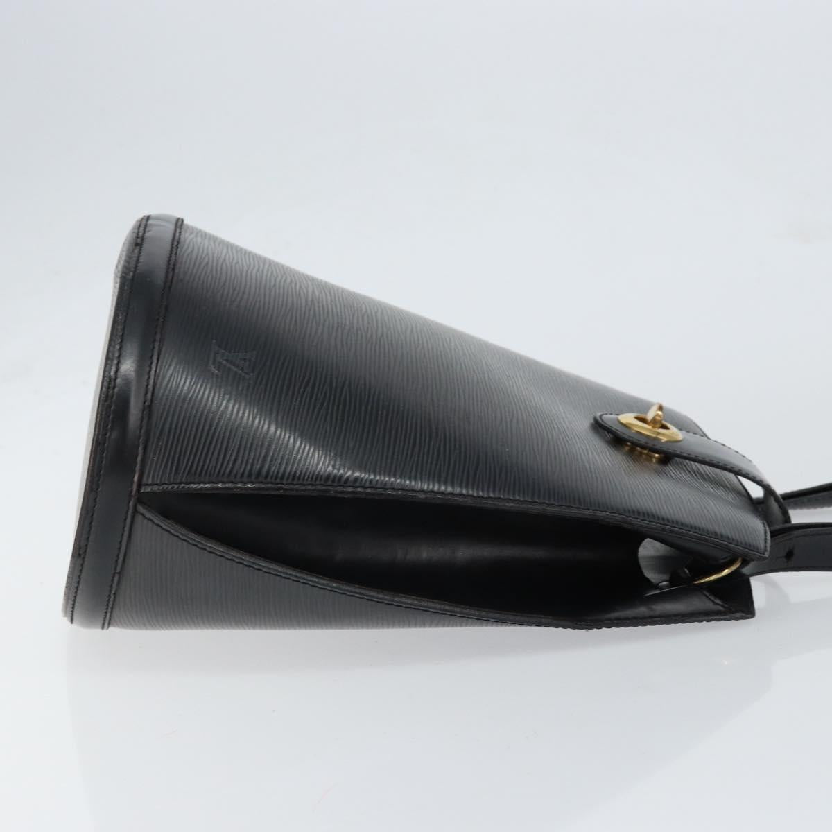 LOUIS VUITTON Epi Cluny Shoulder Bag Black M52252 LV Auth ka026