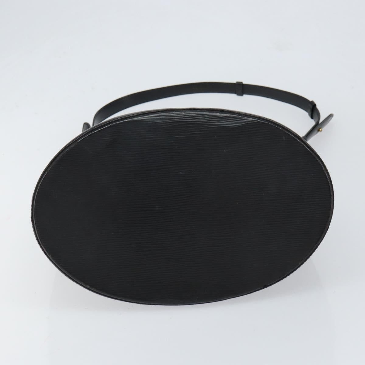 LOUIS VUITTON Epi Cluny Shoulder Bag Black M52252 LV Auth ka026