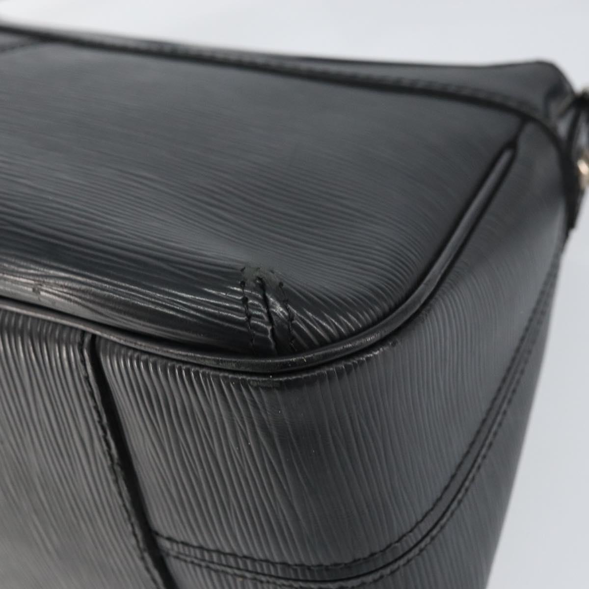 LOUIS VUITTON Epi Turen PM Shoulder Bag Black M59282 LV Auth ka028