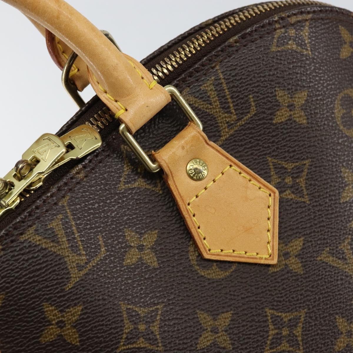 LOUIS VUITTON Monogram Alma Hand Bag M51130 LV Auth ka029