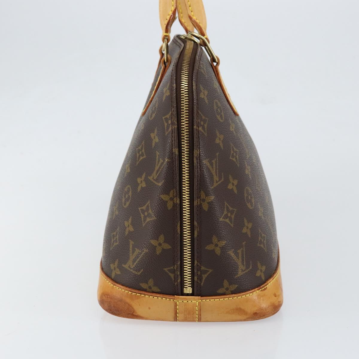 LOUIS VUITTON Monogram Alma Hand Bag M51130 LV Auth ka029