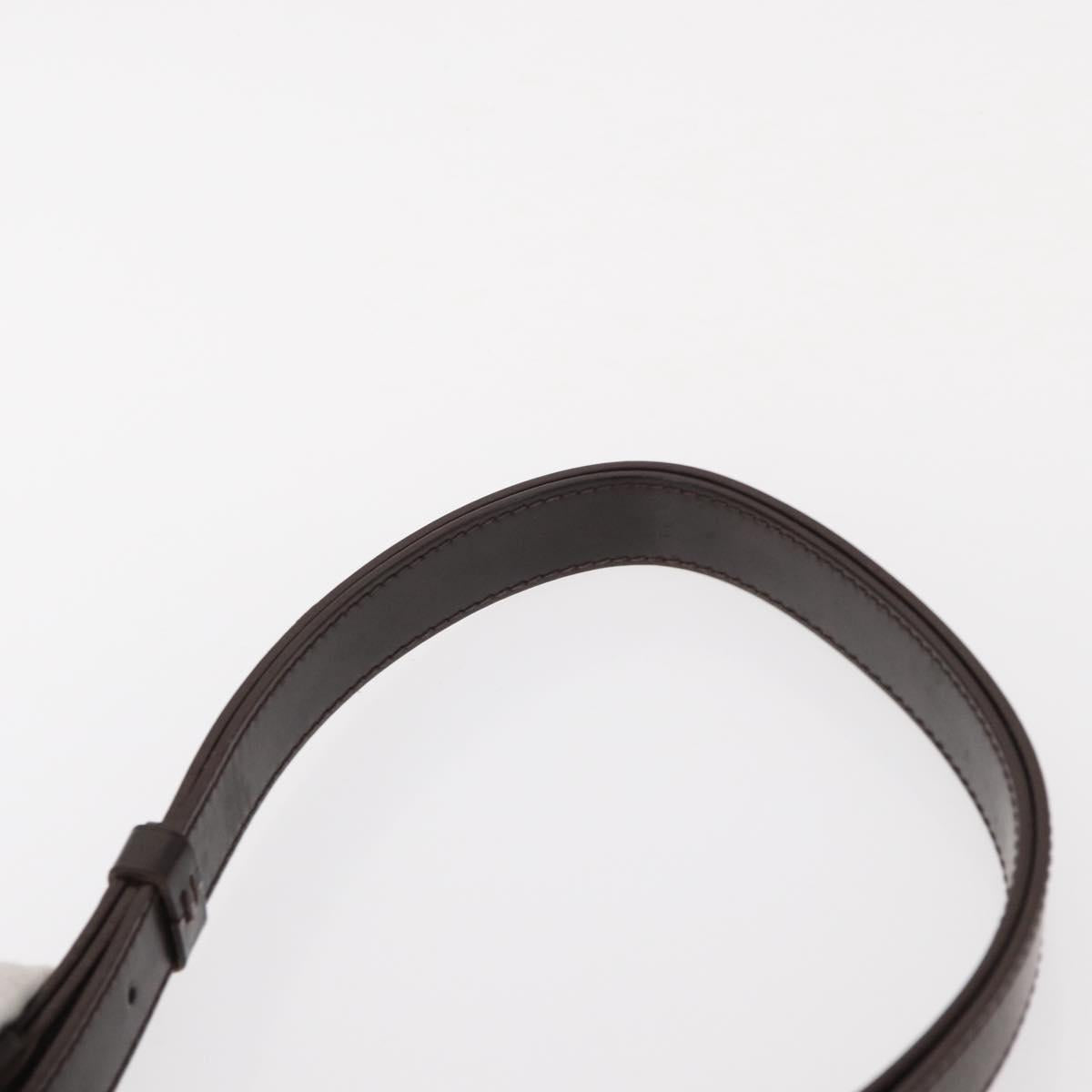 LOUIS VUITTON Damier Ebene Portello Shoulder Bag N45271 LV Auth ka033