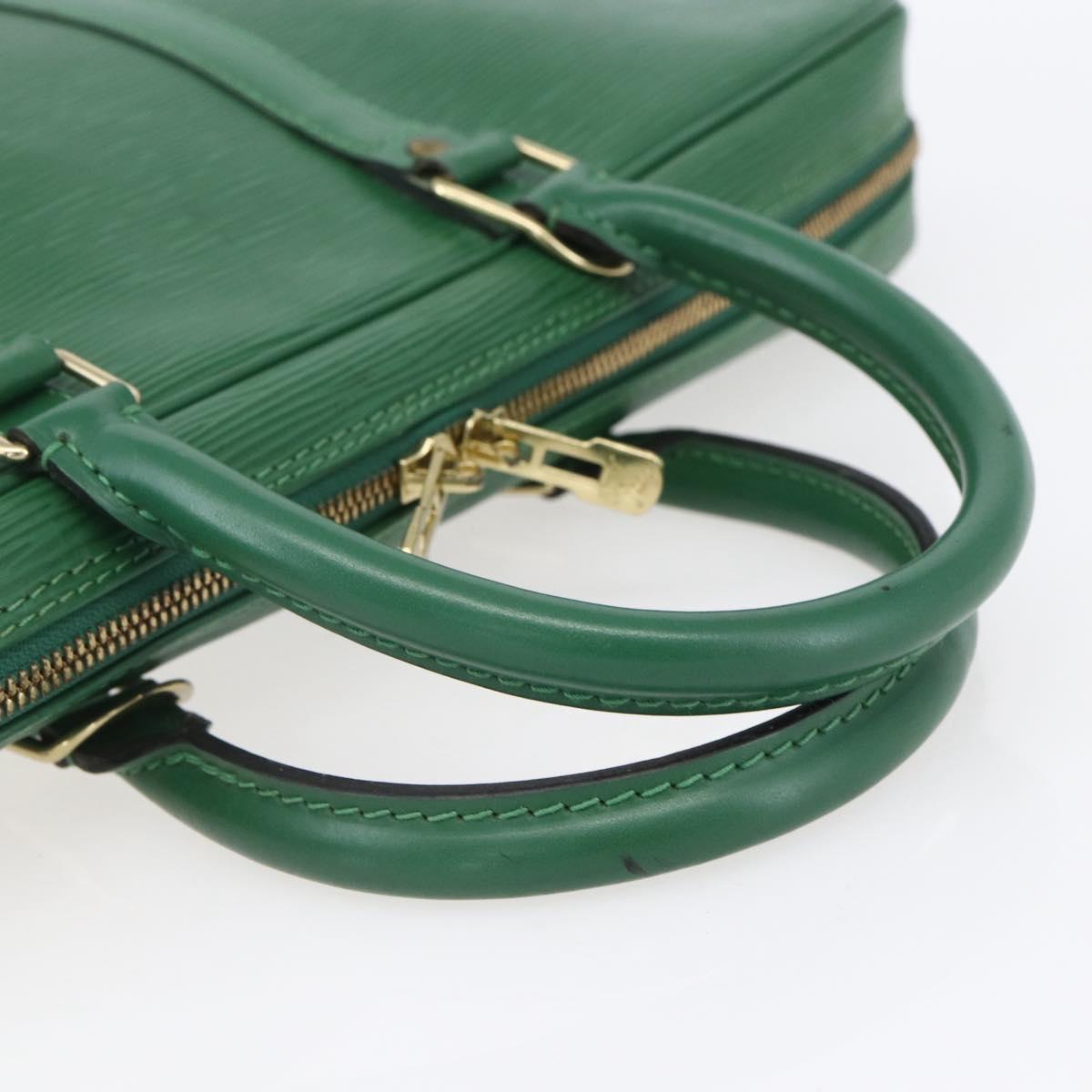 LOUIS VUITTON Epi Porte Documents Voyage Business Bag Green M54474 LV Auth ka041