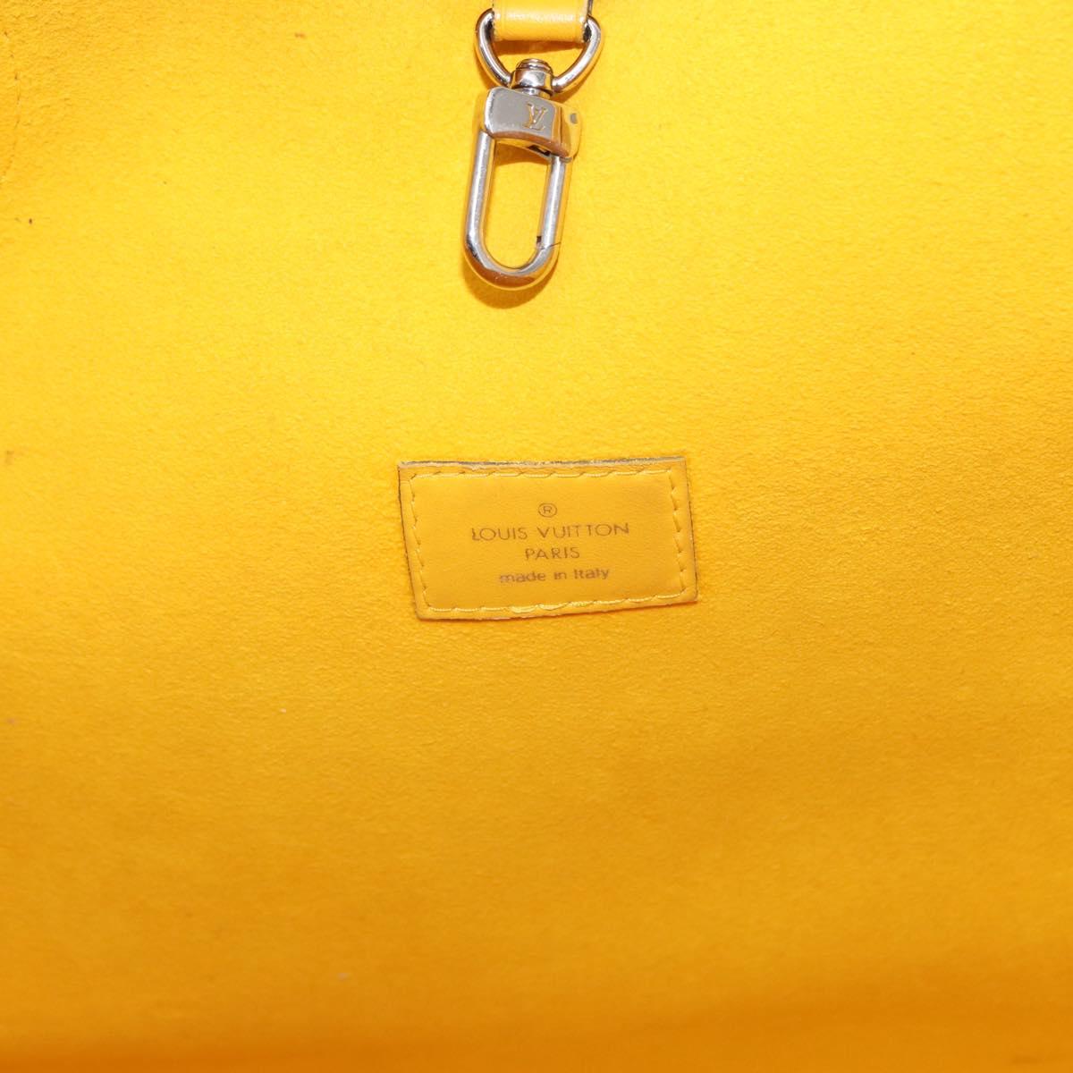 LOUIS VUITTON Epi Neverfull MM Tote Bag Yellow Pistachian M40956 LV Auth ka058