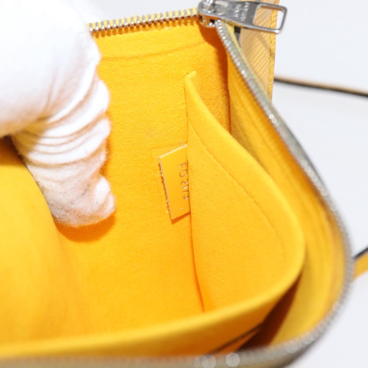 LOUIS VUITTON Epi Neverfull MM Tote Bag Yellow Pistachian M40956 LV Auth ka058