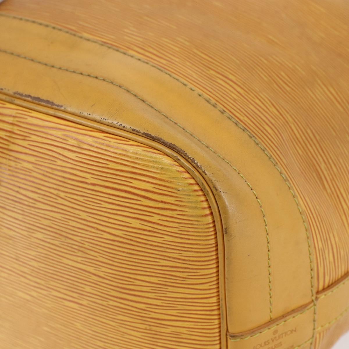 LOUIS VUITTON Epi Noe Shoulder Bag Tassili Yellow M44009 LV Auth ka059