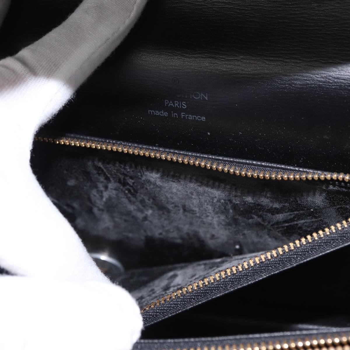 LOUIS VUITTON Epi Concorde Hand Bag Black M52132 LV Auth ka091