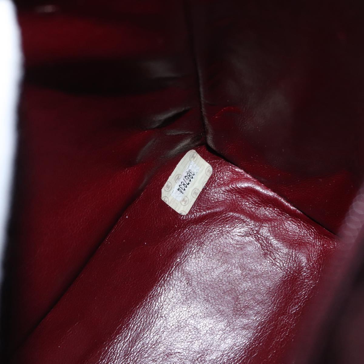 CHANEL New Mademoiselle Shoulder Bag Lamb Skin Black Silver CC Auth ka096V