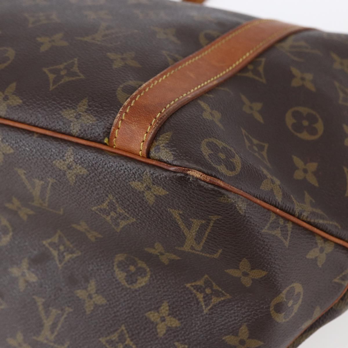 LOUIS VUITTON Monogram Sac Shopping Tote Bag M51108 LV Auth ka100