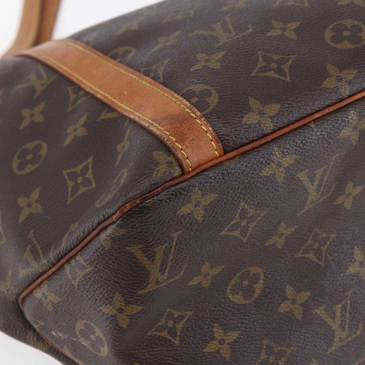 LOUIS VUITTON Monogram Sac Shopping Tote Bag M51108 LV Auth ka100