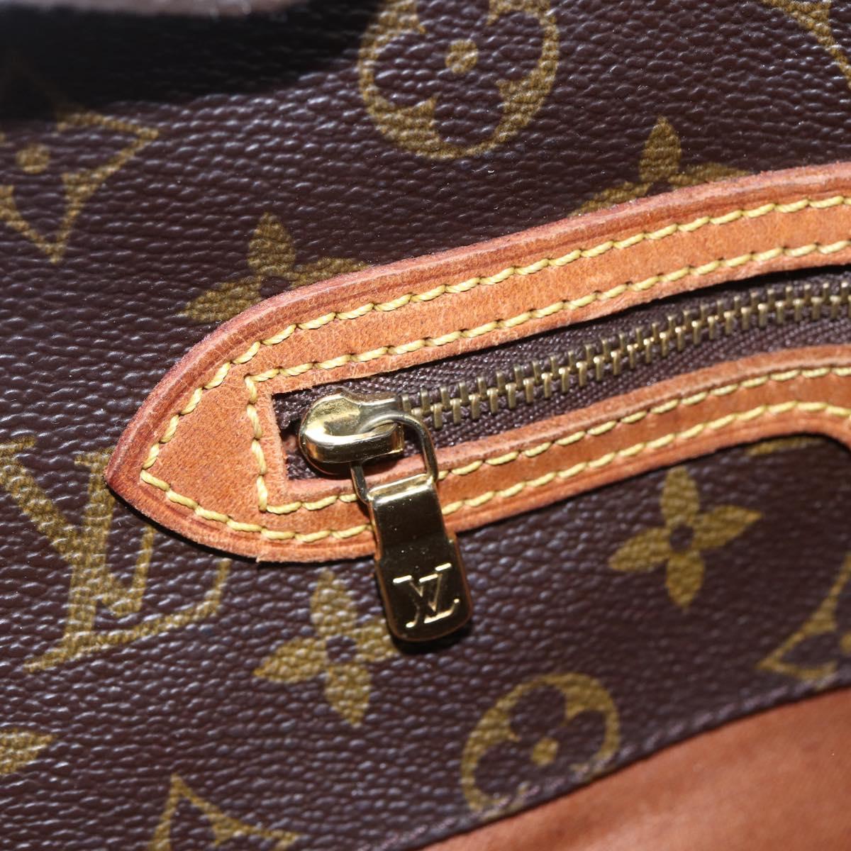 LOUIS VUITTON Monogram Sac Shopping Tote Bag M51108 LV Auth ka100