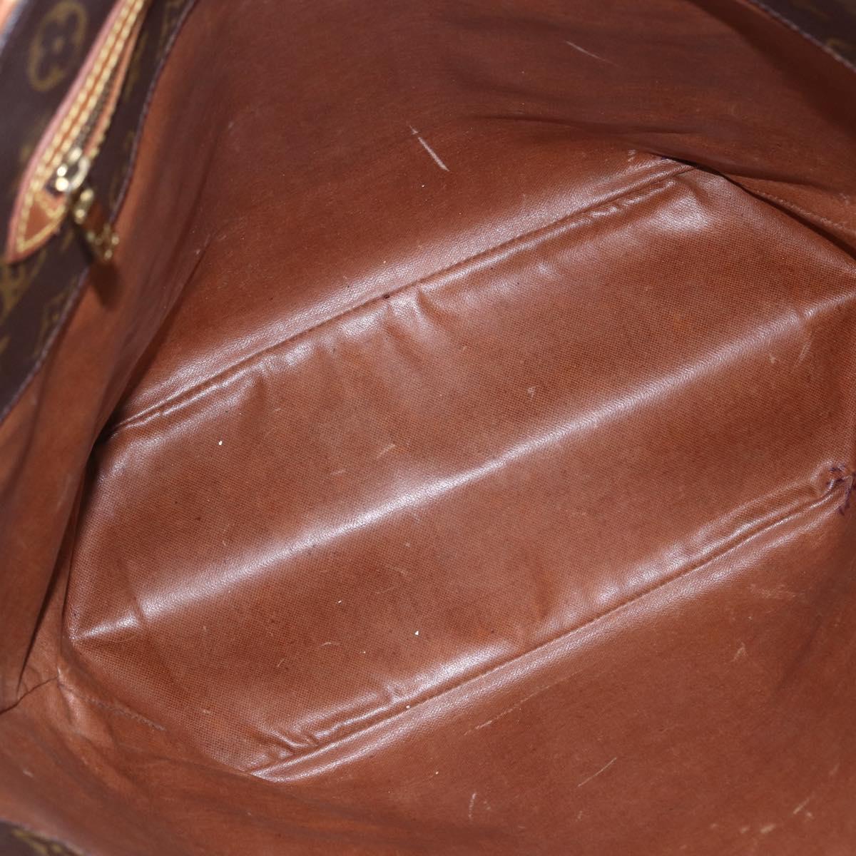 LOUIS VUITTON Monogram Sac Shopping Tote Bag M51108 LV Auth ka100