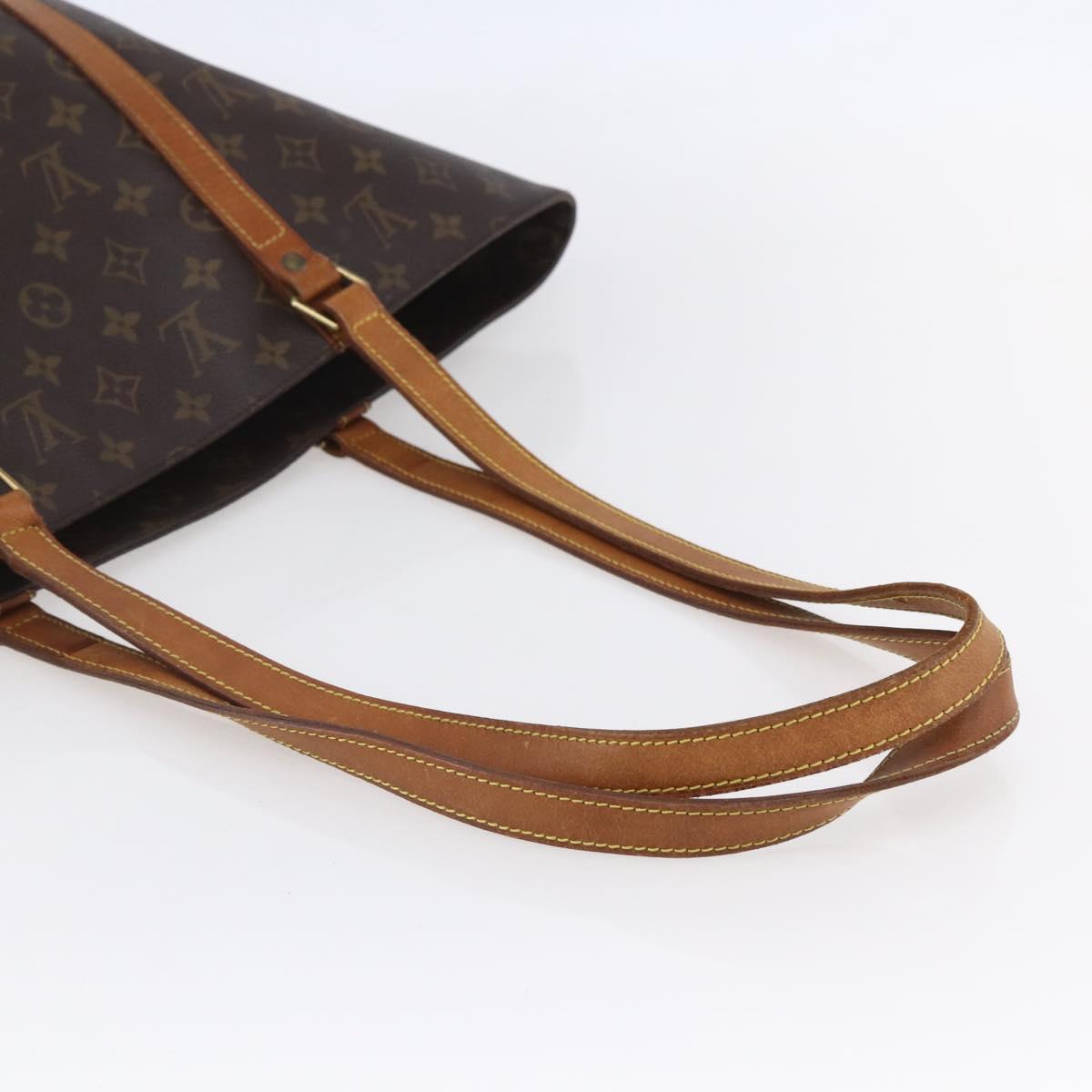 LOUIS VUITTON Monogram Sac Shopping Tote Bag M51108 LV Auth ka100