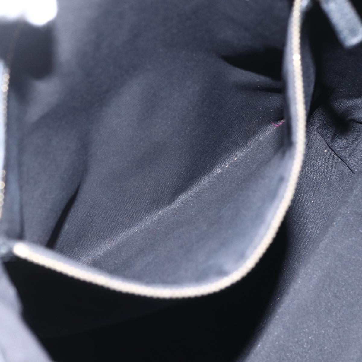 GUCCI GG Canvas Tote Bag Black Gold 153009 Auth ka1012