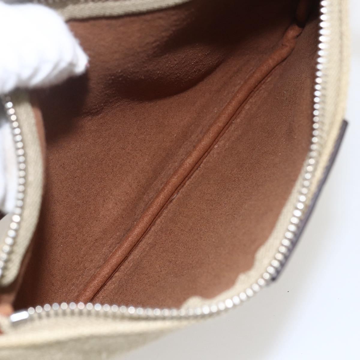 GIVENCHY Tote Bag Canvas Beige Auth ka1015