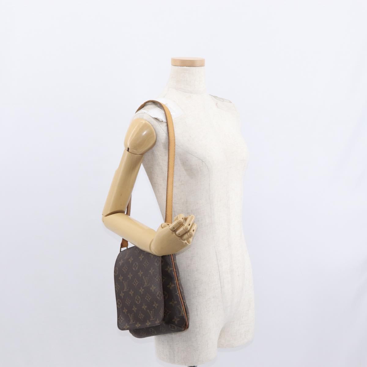 LOUIS VUITTON Monogram Musette Salsa Short Shoulder Bag M51258 LV Auth ka1016