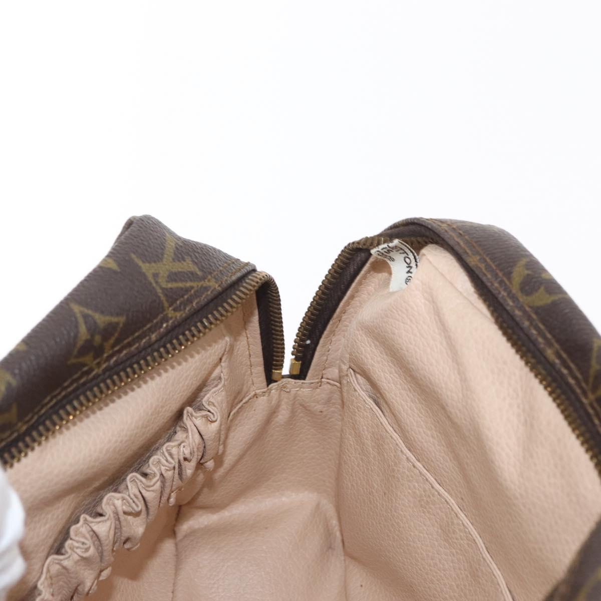 LOUIS VUITTON Monogram Trousse Toilette 28 Clutch Bag M47522 LV Auth ka1021