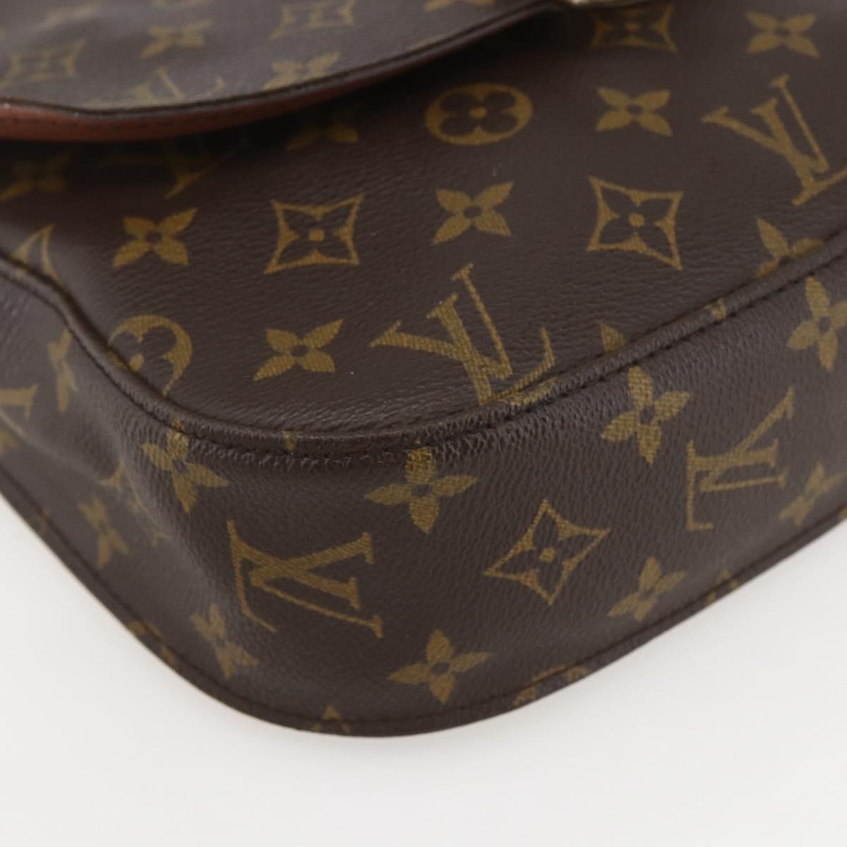 LOUIS VUITTON Monogram Saint Cloud GM Shoulder Bag M51242 LV Auth ka1029