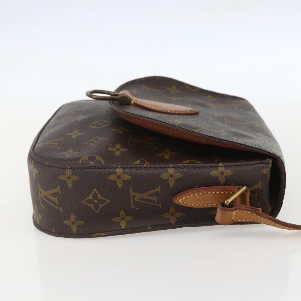LOUIS VUITTON Monogram Saint Cloud GM Shoulder Bag M51242 LV Auth ka1029
