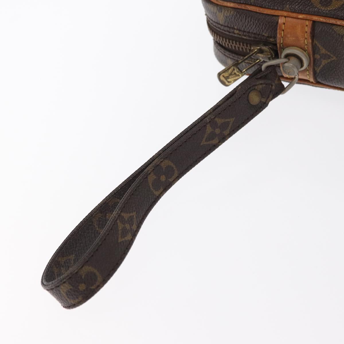 LOUIS VUITTON Monogram Marly Dragonne GM Clutch Bag M51825 LV Auth ka1047