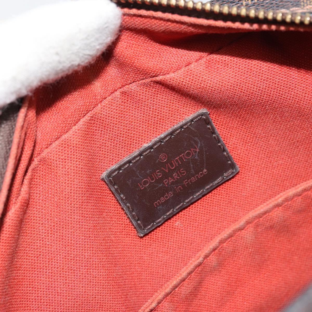 LOUIS VUITTON Damier Ebene Olaf PM Shoulder Bag N41442 LV Auth ka1050