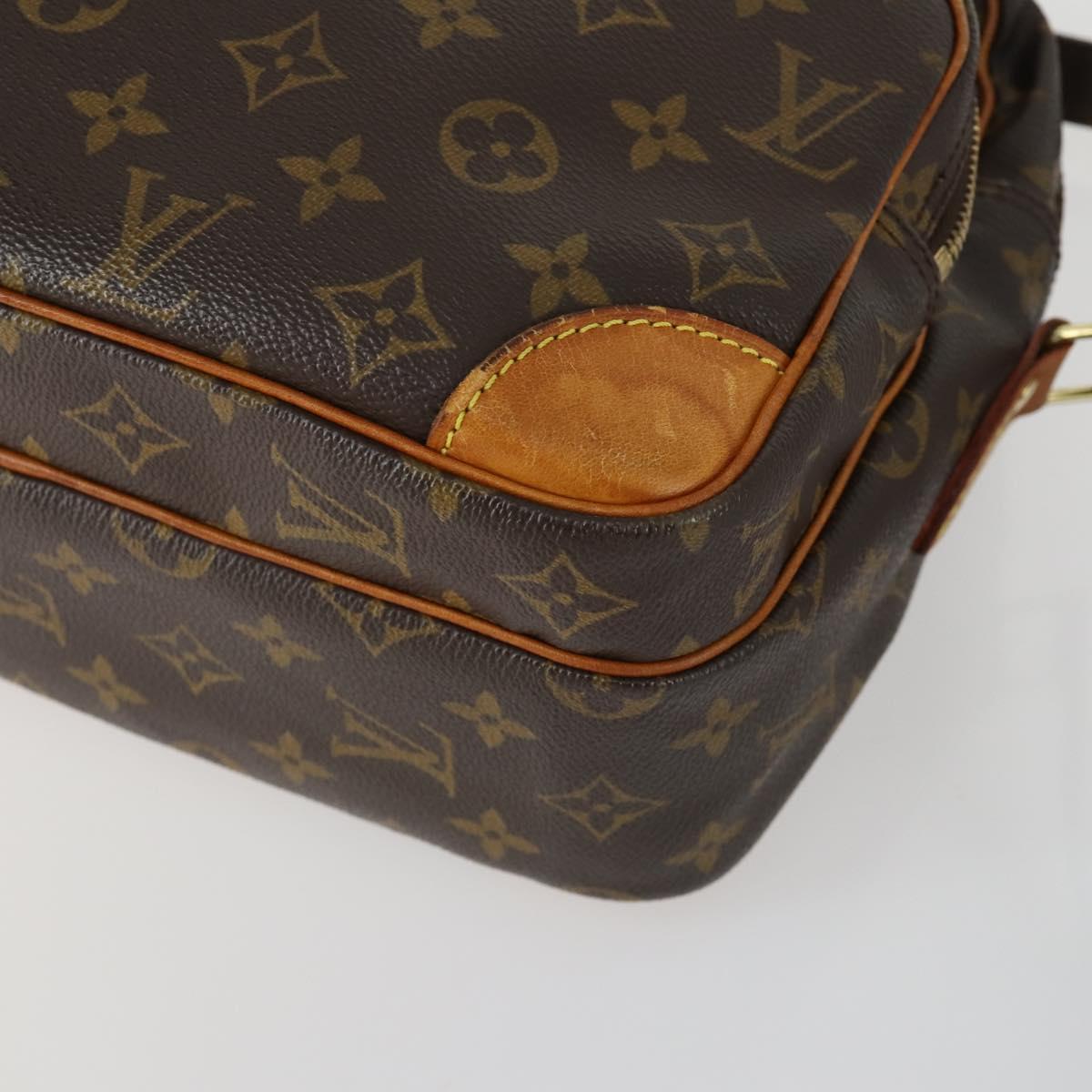 LOUIS VUITTON Monogram Nile Shoulder Bag M45244 LV Auth ka1058