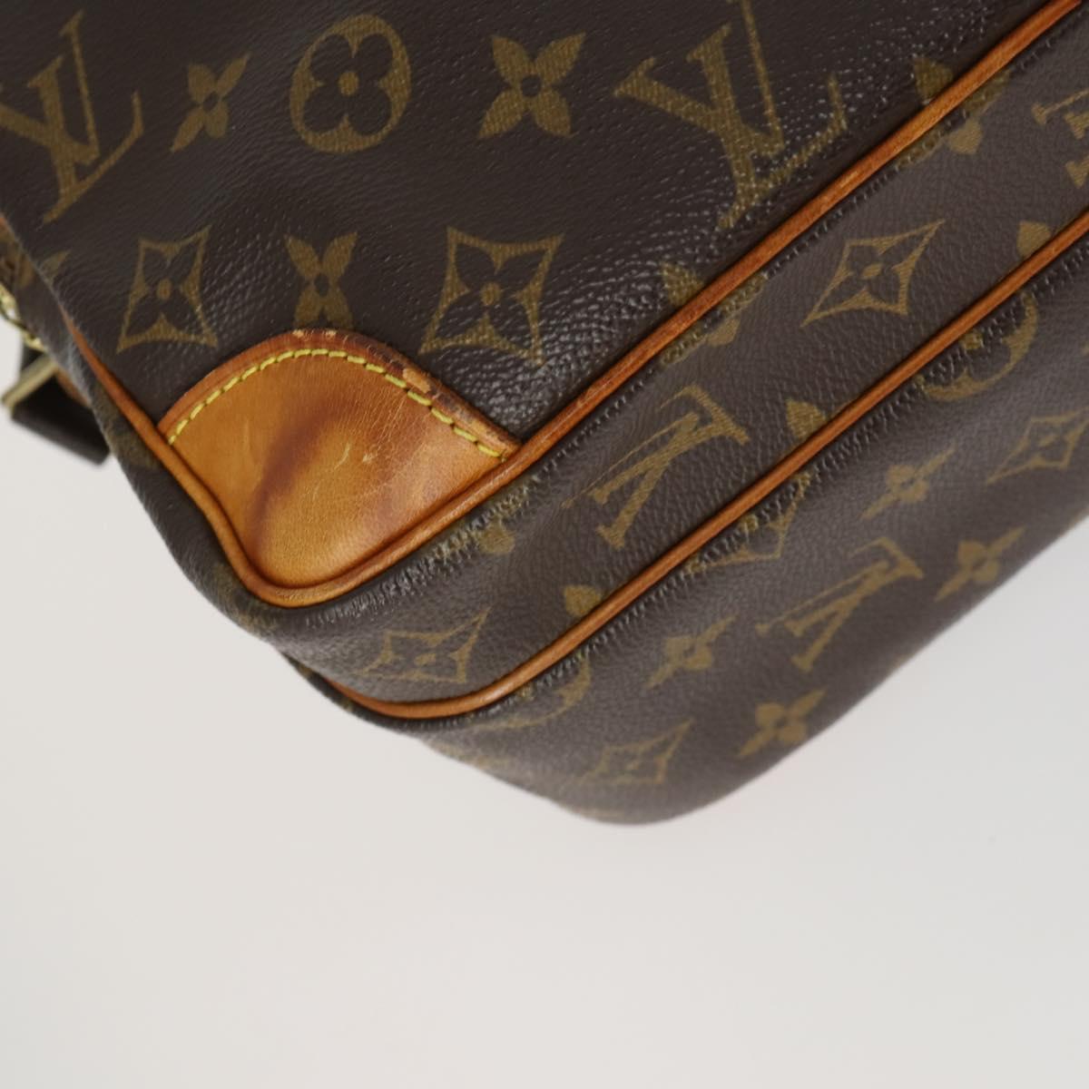 LOUIS VUITTON Monogram Nile Shoulder Bag M45244 LV Auth ka1058