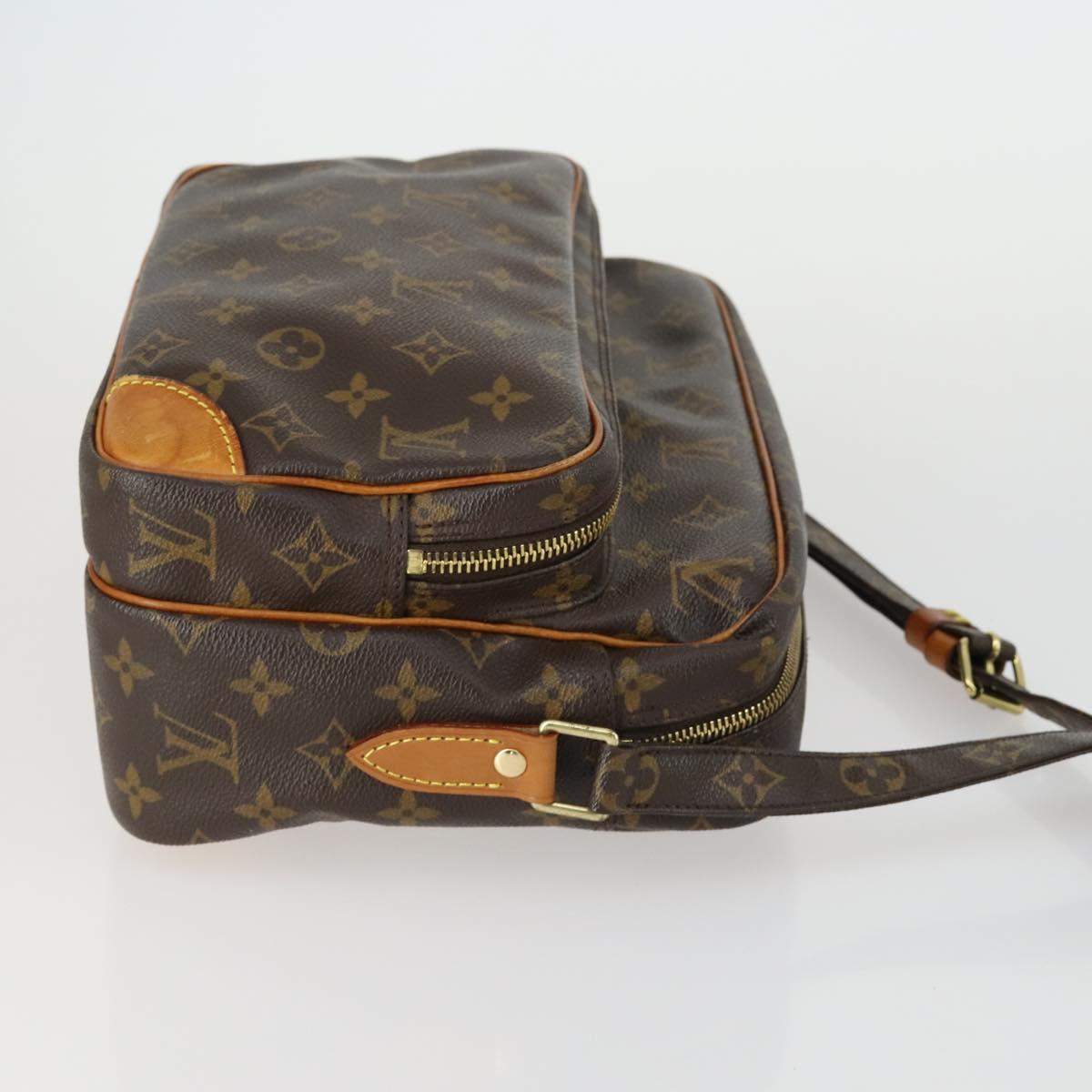LOUIS VUITTON Monogram Nile Shoulder Bag M45244 LV Auth ka1058