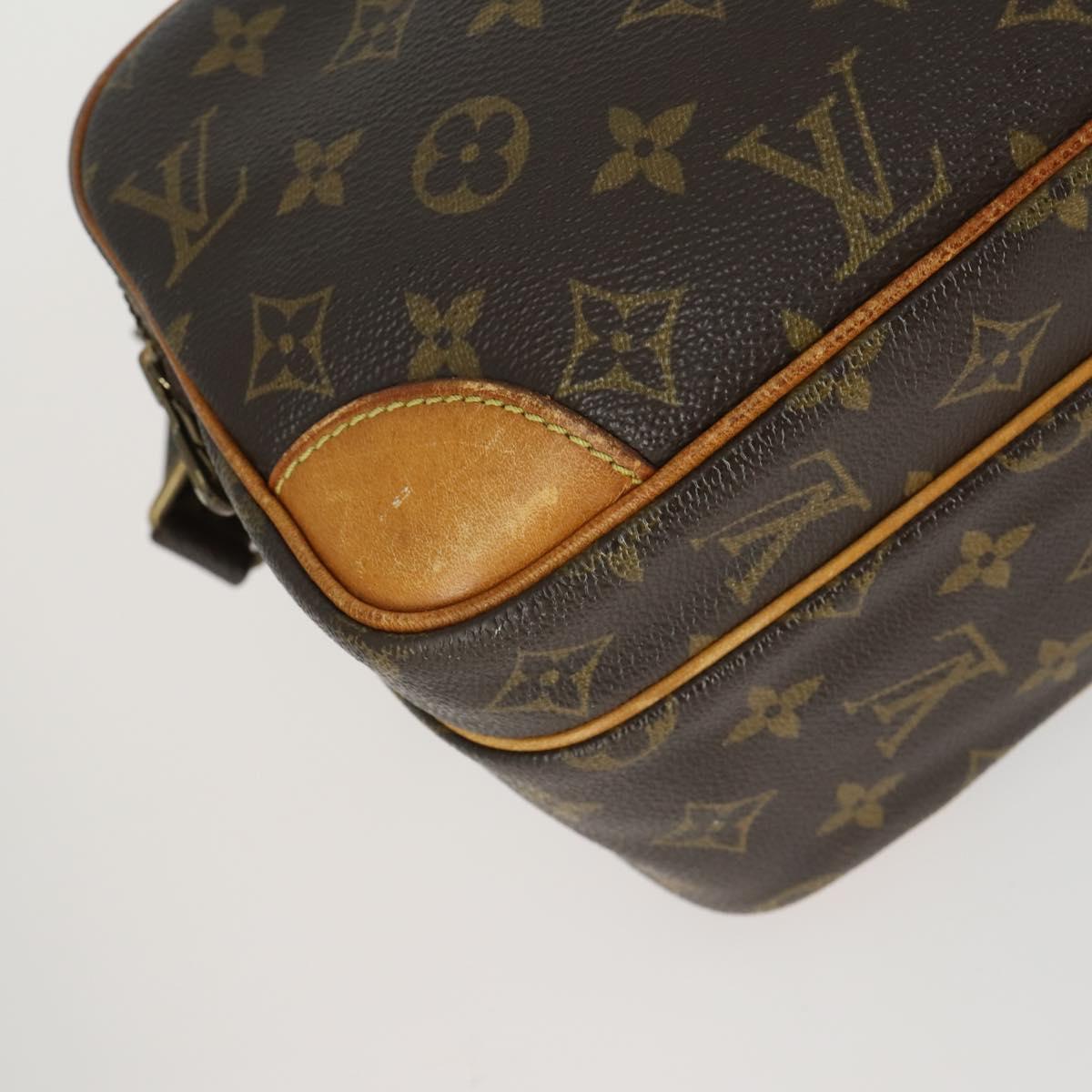 LOUIS VUITTON Monogram Nile Shoulder Bag M45244 LV Auth ka1060