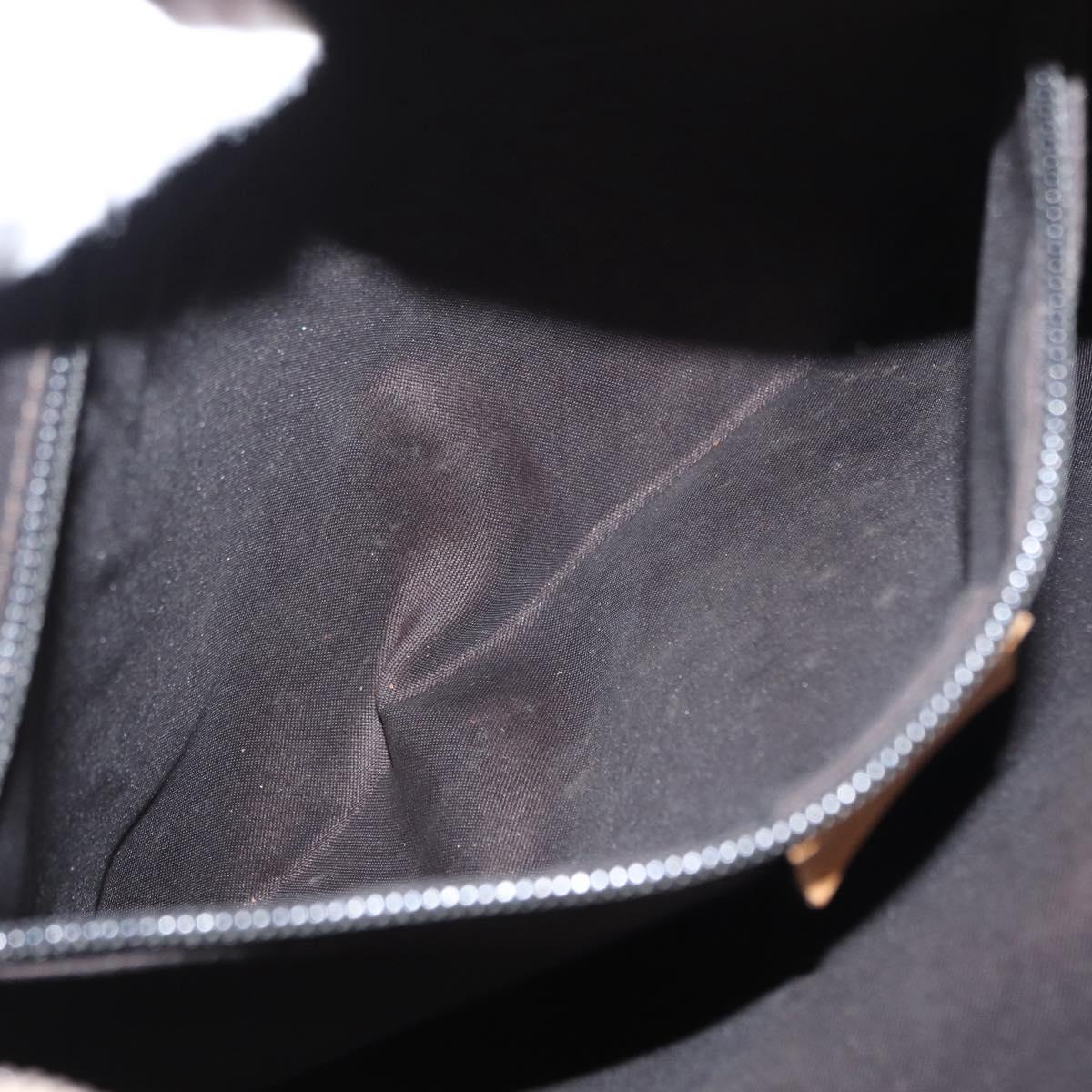 GUCCI GG Canvas Tote Bag Beige Silver 019 0402 1705 Auth ka1063