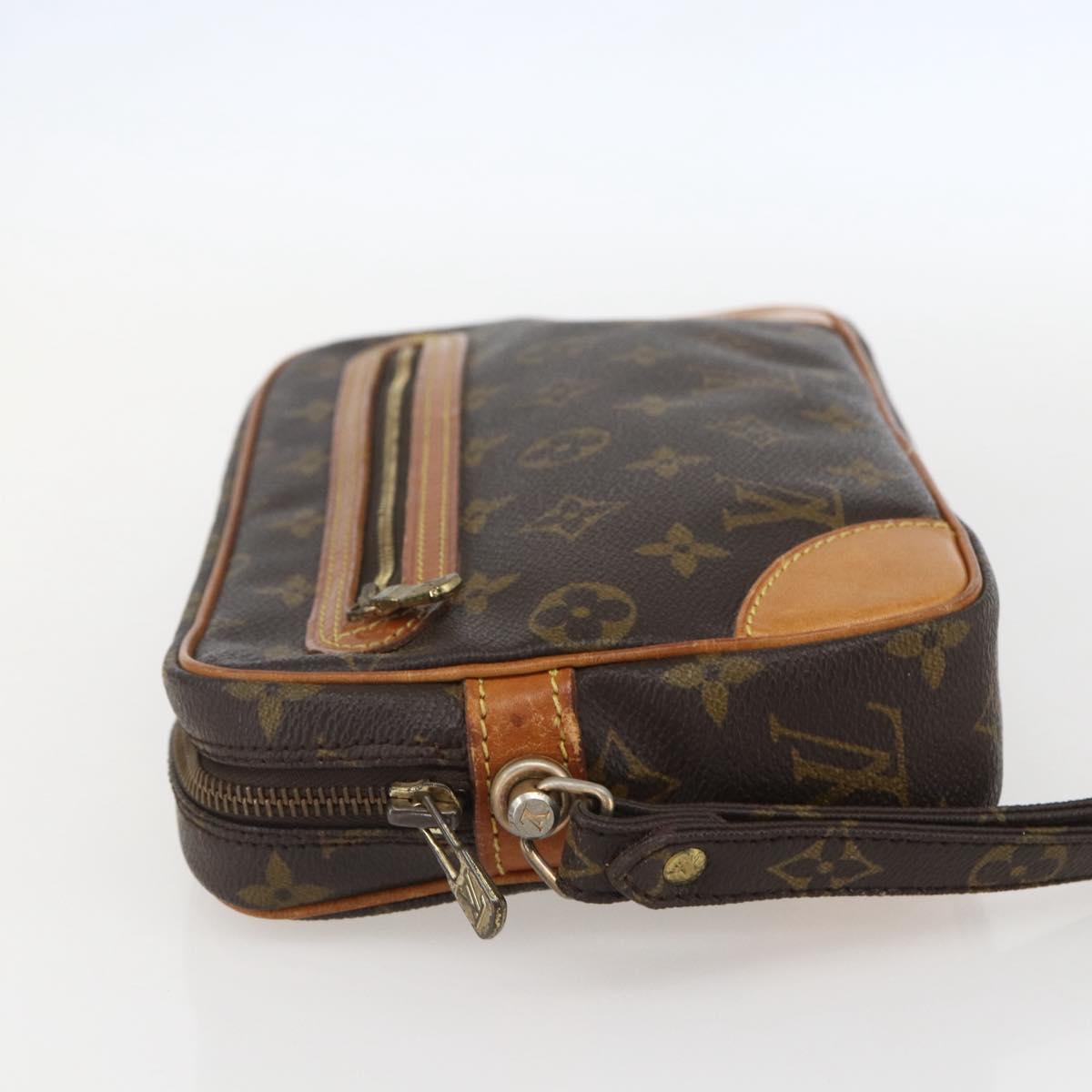 LOUIS VUITTON Monogram Marly Dragonne GM Clutch Bag M51825 LV Auth ka1067