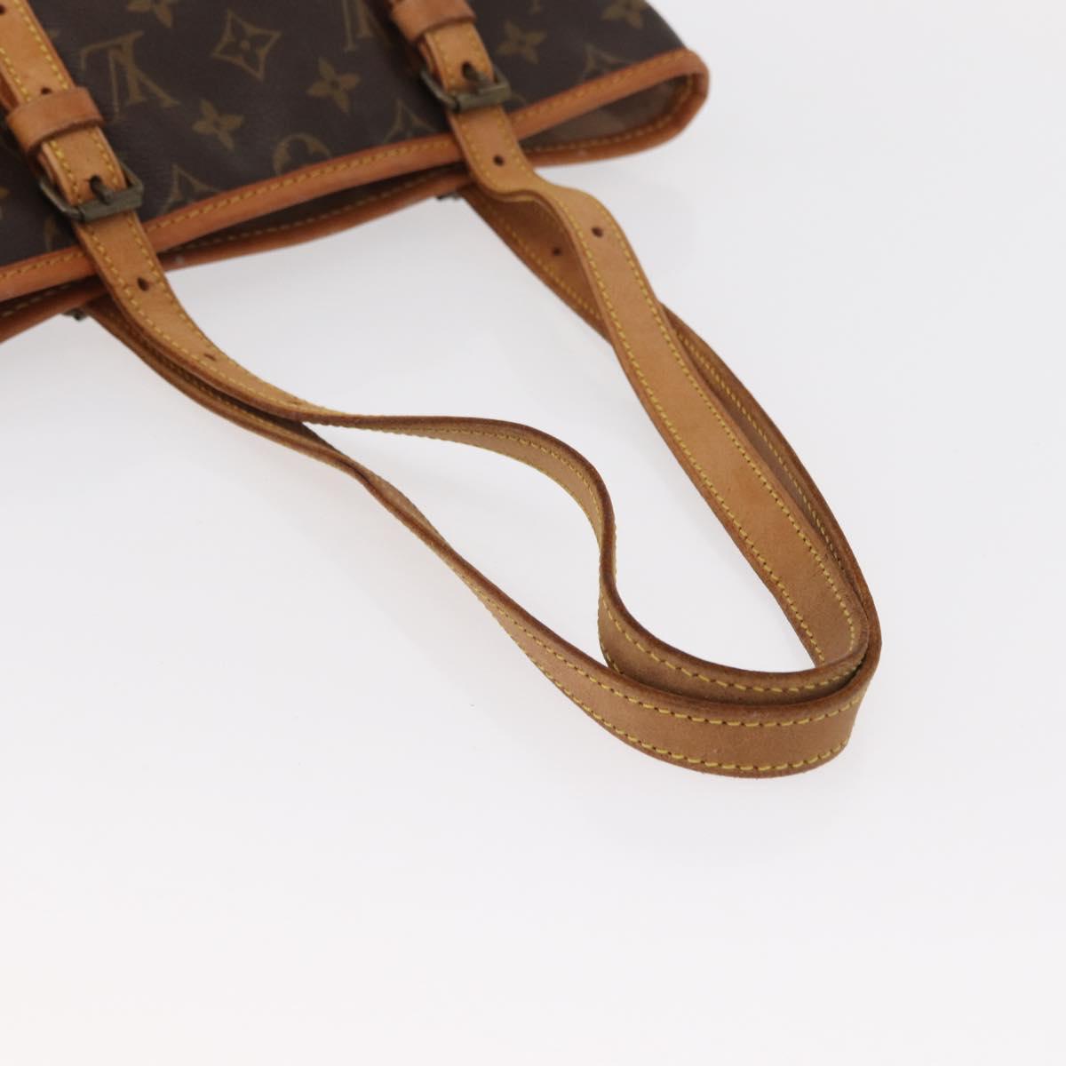 LOUIS VUITTON Monogram Bucket GM Shoulder Bag M42236 LV Auth ka107