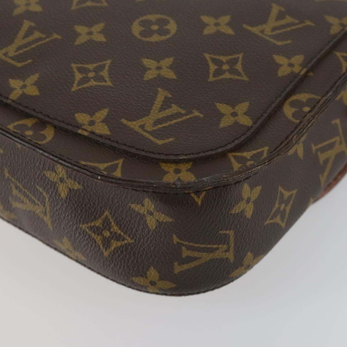 LOUIS VUITTON Monogram Saint Cloud GM Shoulder Bag M51242 LV Auth ka1078