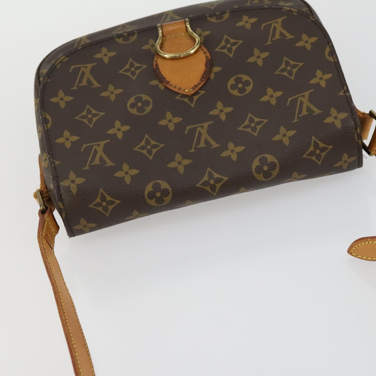 LOUIS VUITTON Monogram Saint Cloud GM Shoulder Bag M51242 LV Auth ka1078
