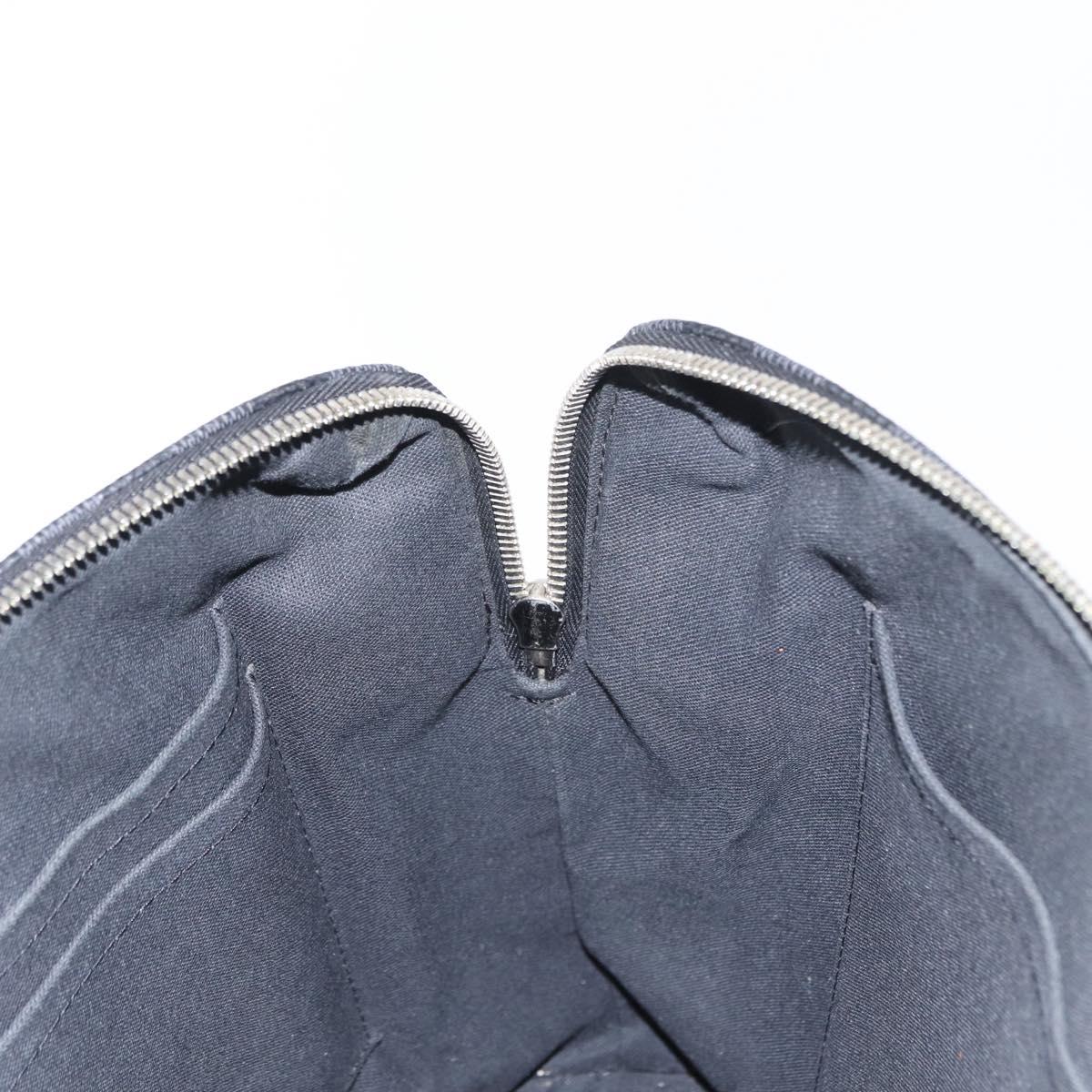 LOUIS VUITTON Damier Graphite Porte Documents Jules Bag 2way N48224 Auth ka1086