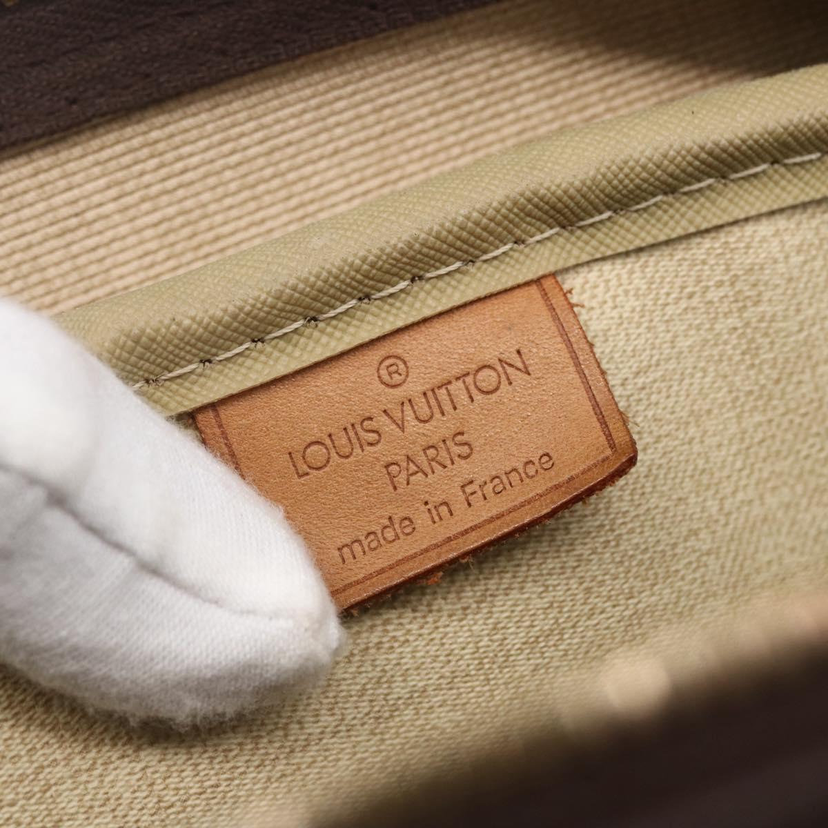 LOUIS VUITTON Monogram Deauville Hand Bag M47270 LV Auth ka109