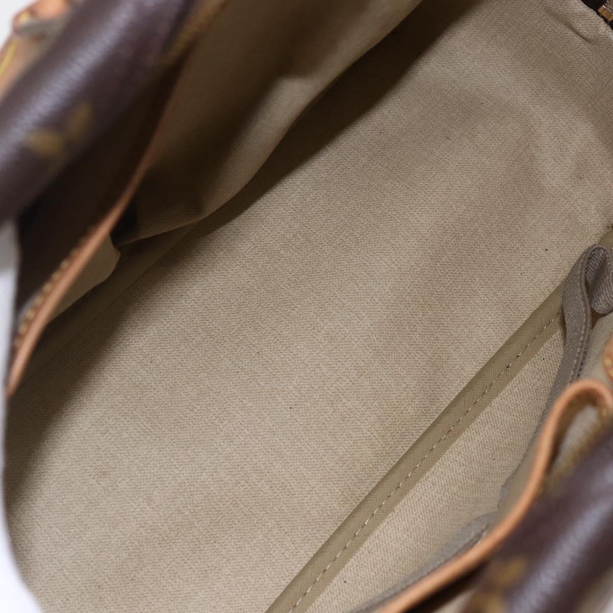 LOUIS VUITTON Monogram Deauville Hand Bag M47270 LV Auth ka109