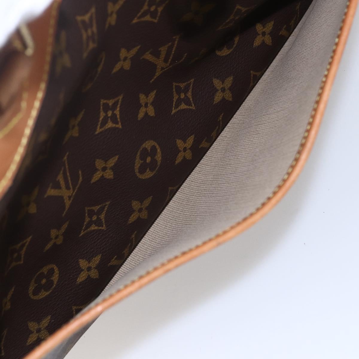 LOUIS VUITTON Monogram Deauville Hand Bag M47270 LV Auth ka109