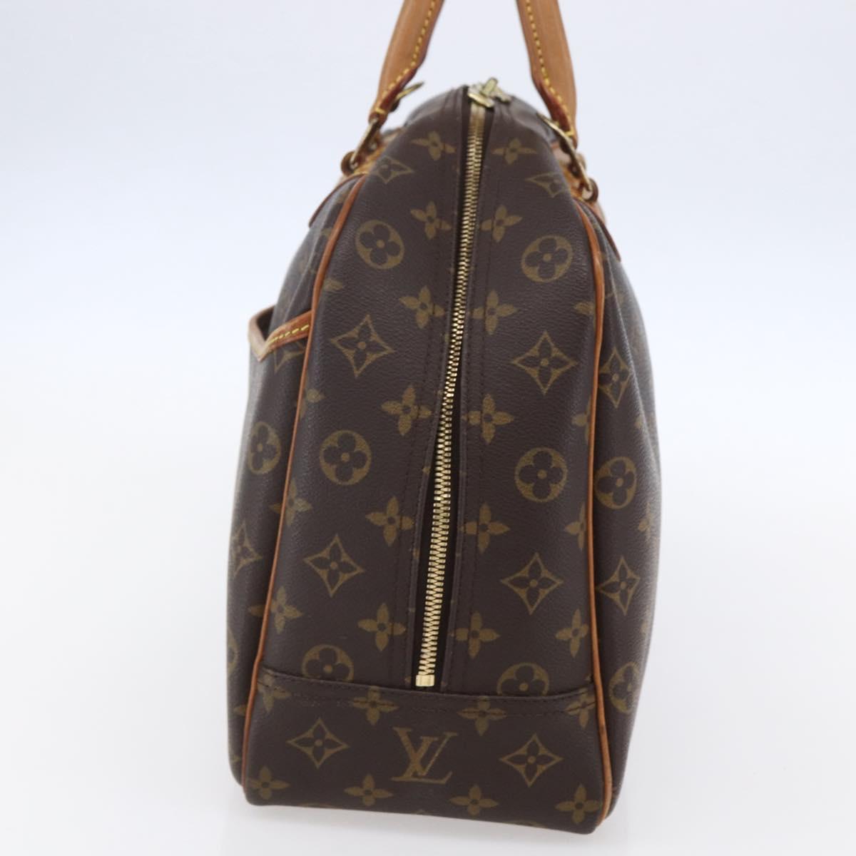 LOUIS VUITTON Monogram Deauville Hand Bag M47270 LV Auth ka109