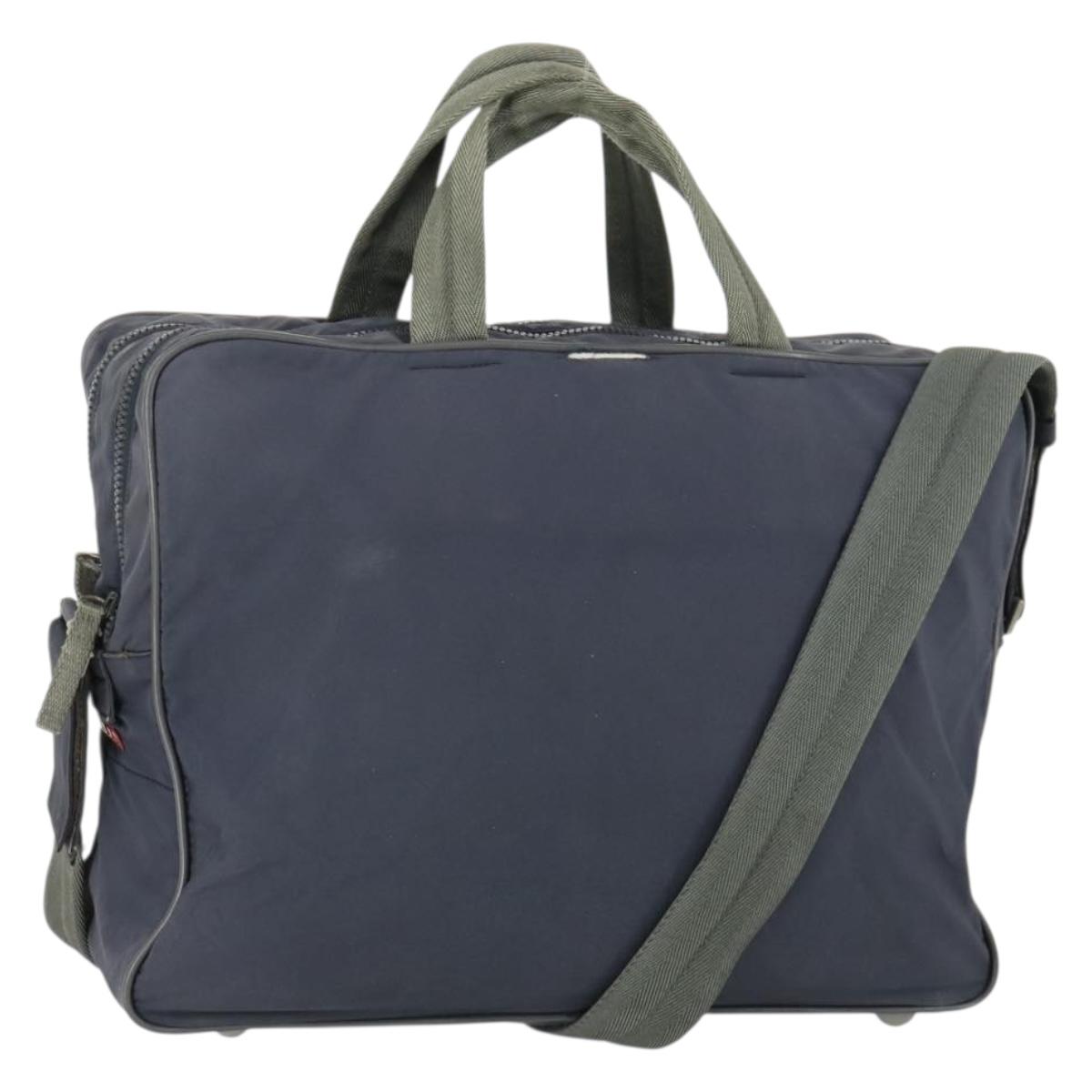 PRADA Sports Hand Bag Nylon 2way Navy Auth ka1096