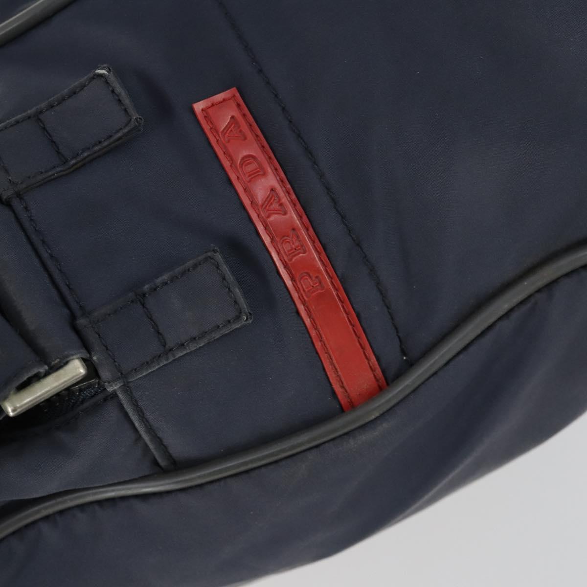 PRADA Sports Hand Bag Nylon 2way Navy Auth ka1096